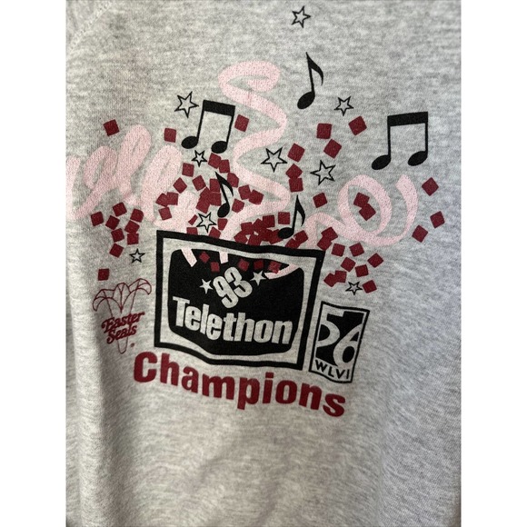 Vintage 1993 Sweatshirt Tultex XL - Picture 2 of 5